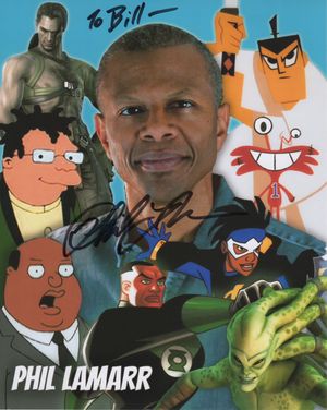 Autograph of Phil LaMarr