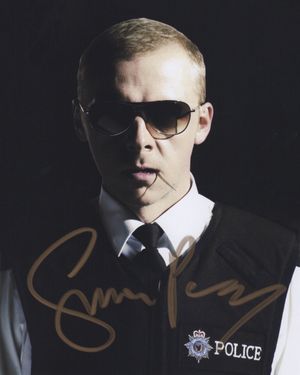 Autograph of Simon Pegg